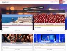 Tablet Screenshot of es.stratevent.com