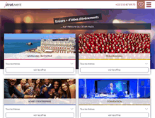Tablet Screenshot of fr.stratevent.com